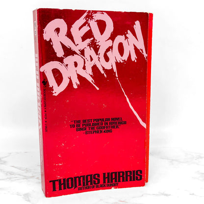 Red Dragon by Thomas Harris [FIRST PAPERBACK PRINTING] 1982 • Red Variant • Bantam