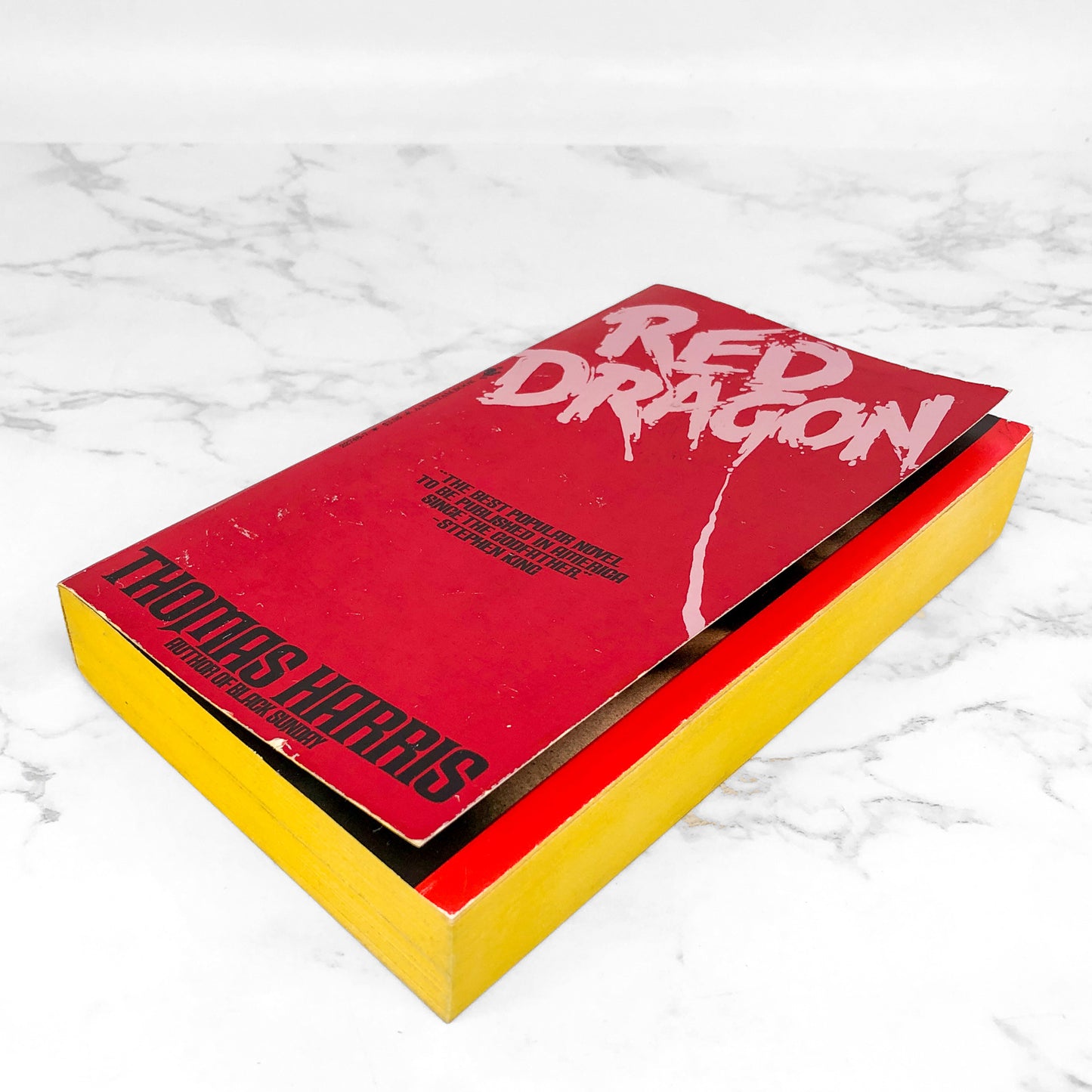 Red Dragon by Thomas Harris [FIRST PAPERBACK PRINTING] 1982 • Red Variant • Bantam