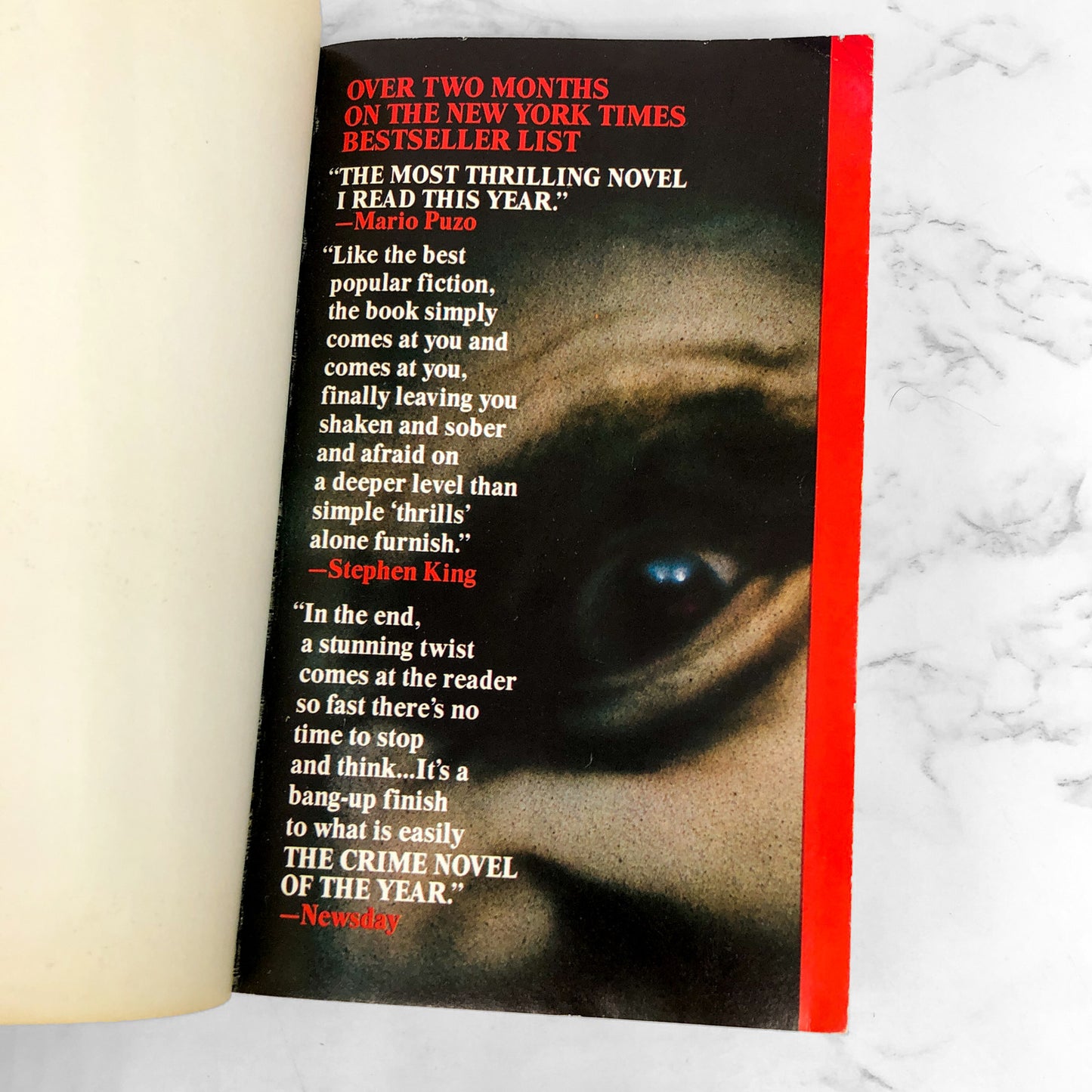 Red Dragon by Thomas Harris [FIRST PAPERBACK PRINTING] 1982 • Red Variant • Bantam