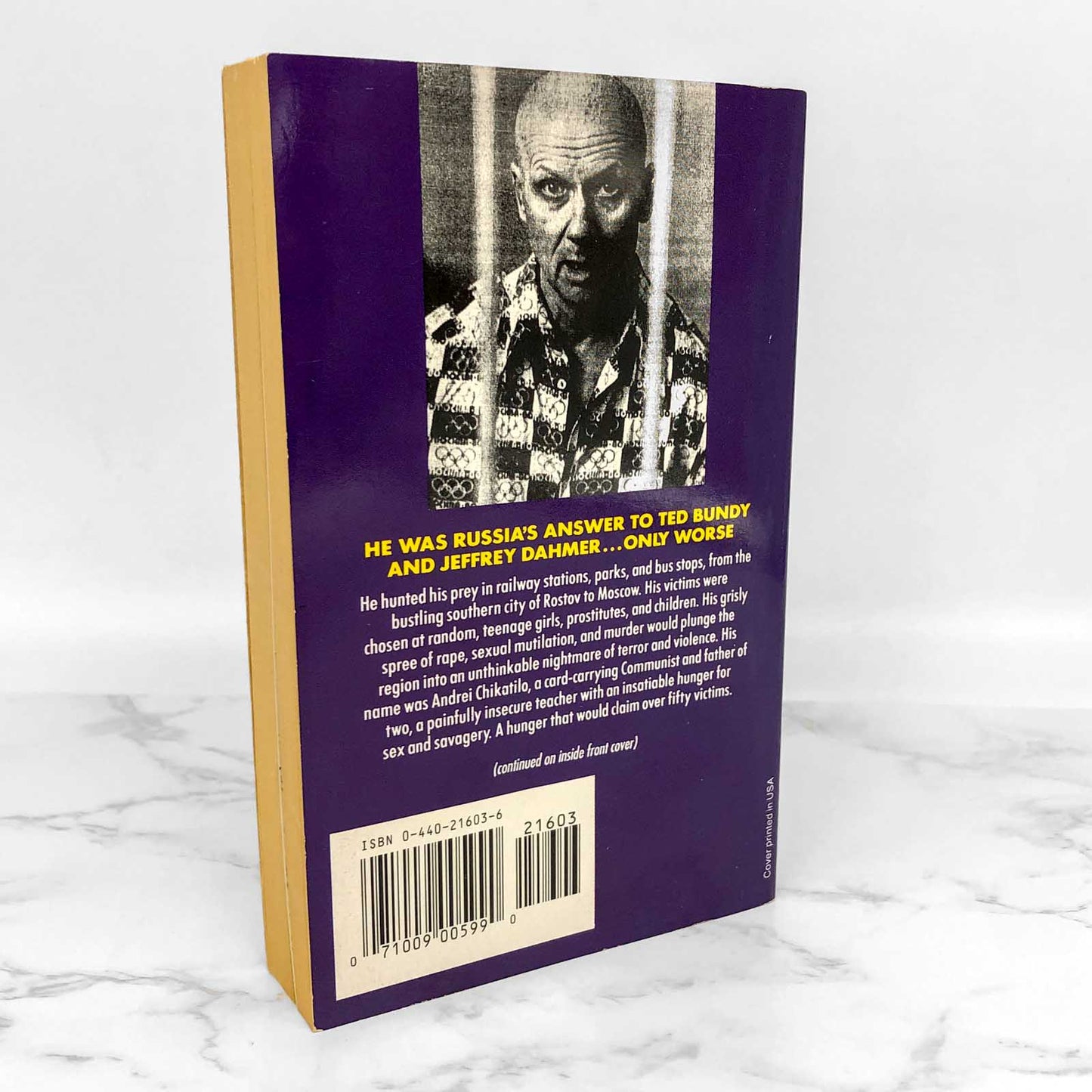 The Red Ripper: Inside the Mind of Russia's Most Brutal Serial Killer by Peter Conradi [FIRST EDITION PAPERBACK] 1992