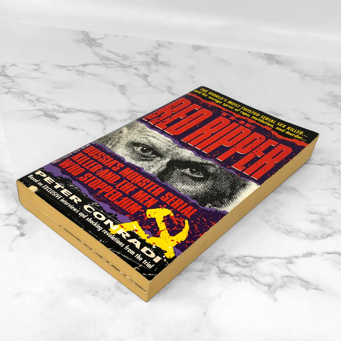 The Red Ripper: Inside the Mind of Russia's Most Brutal Serial Killer by Peter Conradi [FIRST EDITION PAPERBACK] 1992