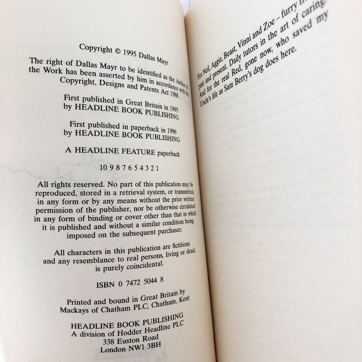 Red by Jack Ketchum SIGNED! [FIRST EDITION U.K. PAPERBACK / 1995]