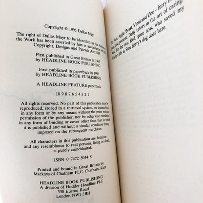 Red by Jack Ketchum SIGNED! [FIRST EDITION U.K. PAPERBACK / 1995]