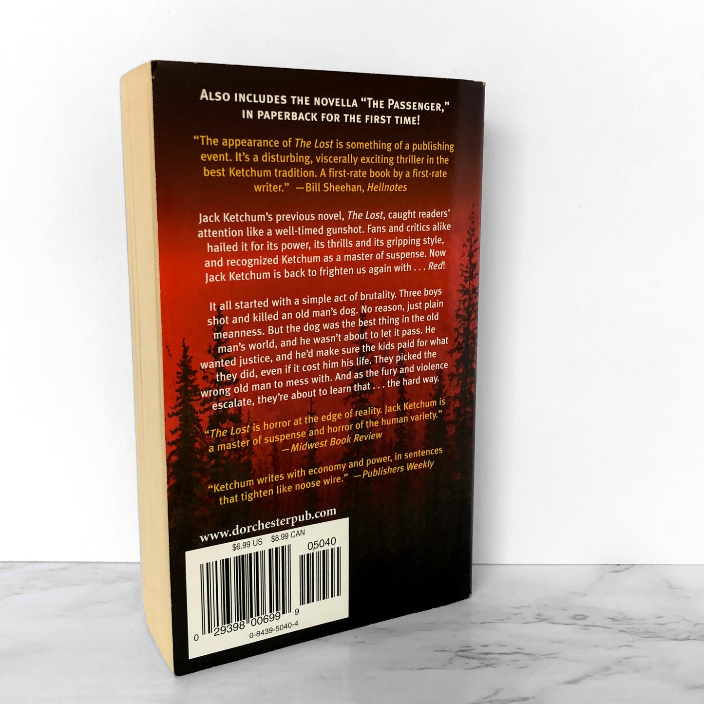 Red by Jack Ketchum [2002 PAPERBACK] • Leisure Horror