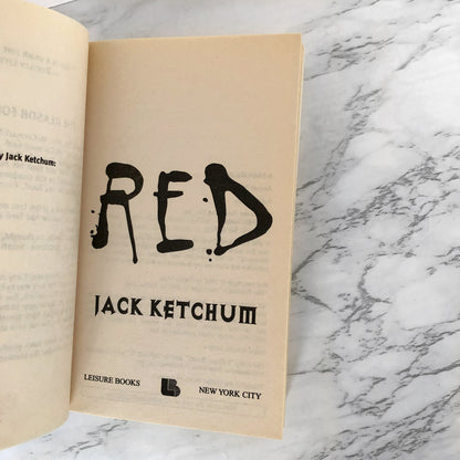 Red by Jack Ketchum [2002 PAPERBACK] • Leisure Horror