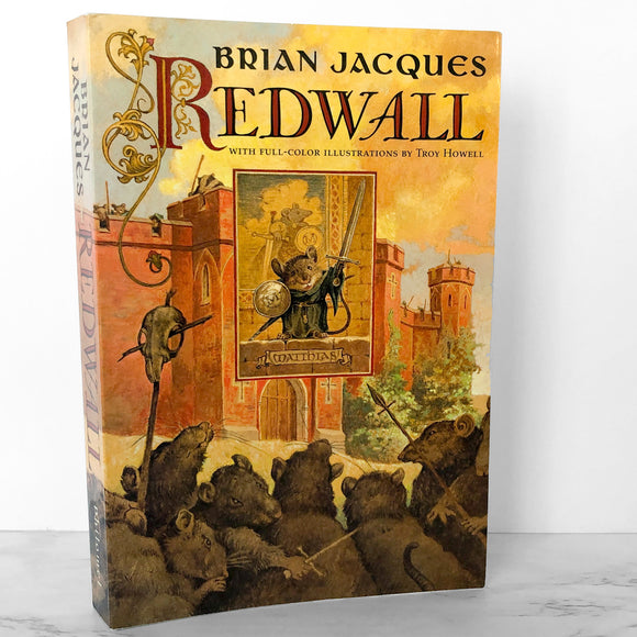 Redwall by Brian Jacques [ILLUSTRATED TRADE PAPERBACK] 1997