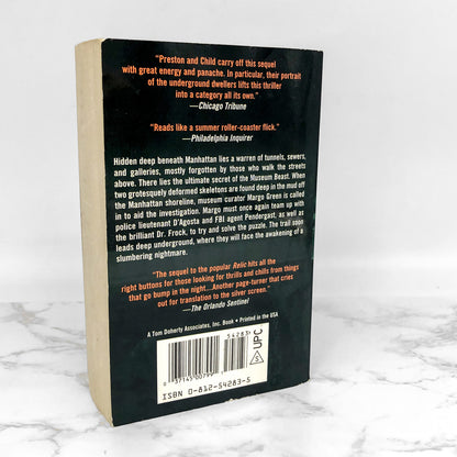 Reliquary by Douglas Preston & Lincoln Child [FIRST PAPERBACK PRINTING] 1998