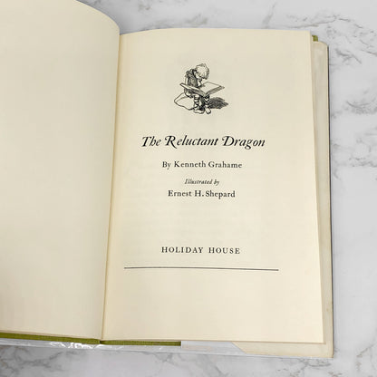 The Reluctant Dragon by Kenneth Grahame & Ernest H. Shepard [FIRST EDITION] 1938