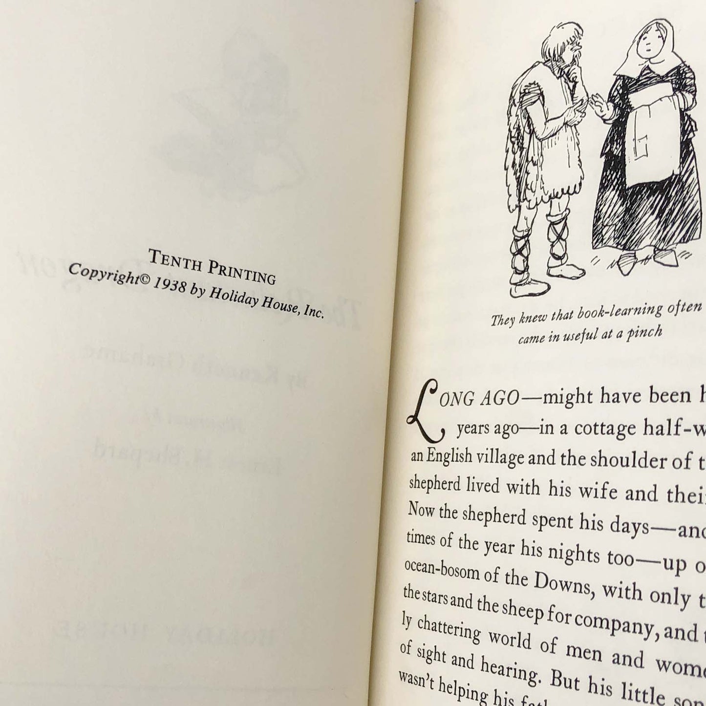 The Reluctant Dragon by Kenneth Grahame & Ernest H. Shepard [FIRST EDITION] 1938