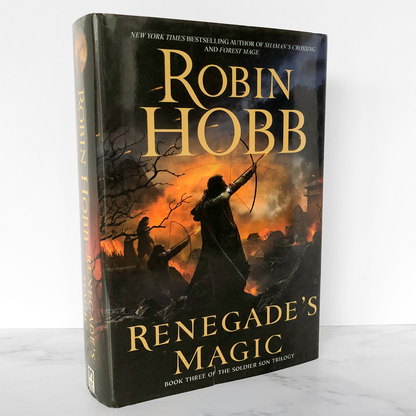 Renegade's Magic by Robin Hobb SIGNED! [2008 HARDCOVER] BCE • Eos
