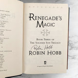 Renegade's Magic by Robin Hobb SIGNED! [FIRST EDITION]