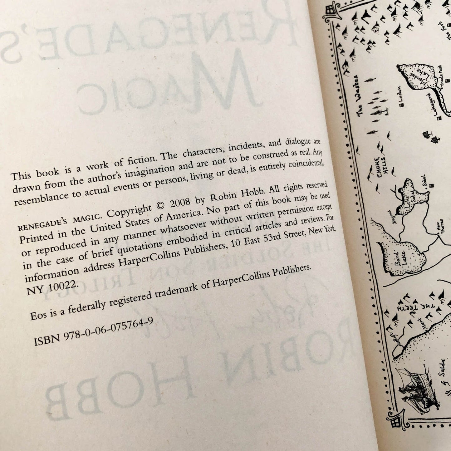 Renegade's Magic by Robin Hobb SIGNED! [2008 HARDCOVER] BCE • Eos