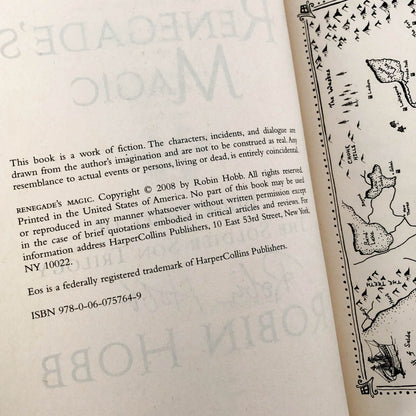 Renegade's Magic by Robin Hobb SIGNED! [2008 HARDCOVER] BCE • Eos