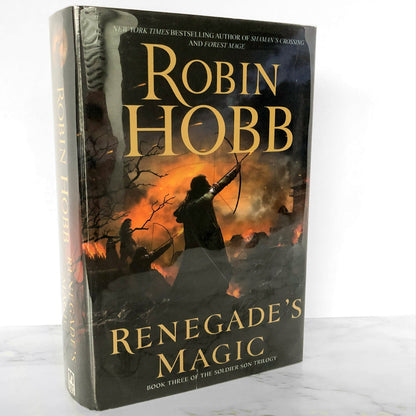 Renegade's Magic by Robin Hobb SIGNED! [2008 HARDCOVER] BCE • Eos