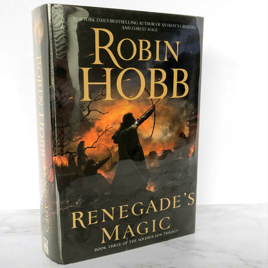 Renegade's Magic by Robin Hobb SIGNED! [2008 HARDCOVER] BCE • Eos