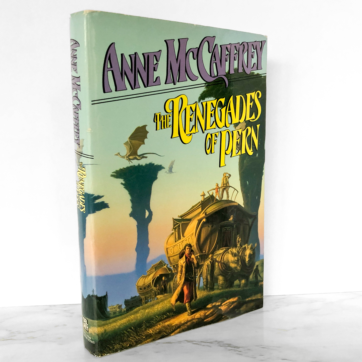Renegades of Pern by Anne Mccaffrey [1989 HARDCOVER] BCE • Del-Rey • Pern #10