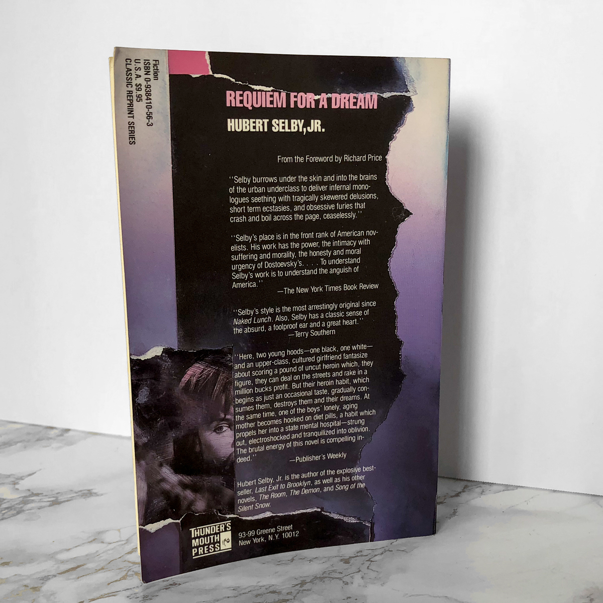 Requiem For a Dream by Hubert Selby Jr. [TRADE PAPERBACK / 1988] - Bookshop Apocalypse