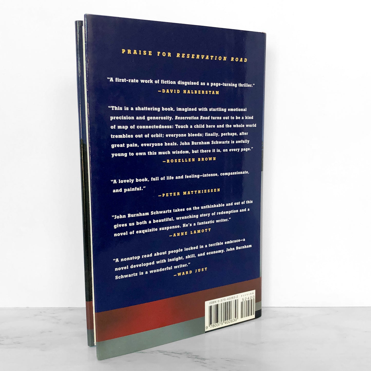 Reservation Road by John Burnham Schwartz [FIRST EDITION / FIRST PRINTING] 1998