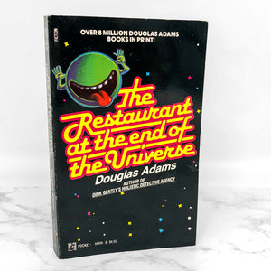 The Restaurant at the End of the Universe by Douglas Adams [FIRST PAPERBACK EDITION] 1982