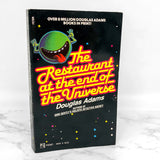 The Restaurant at the End of the Universe by Douglas Adams [FIRST PAPERBACK EDITION] 1982