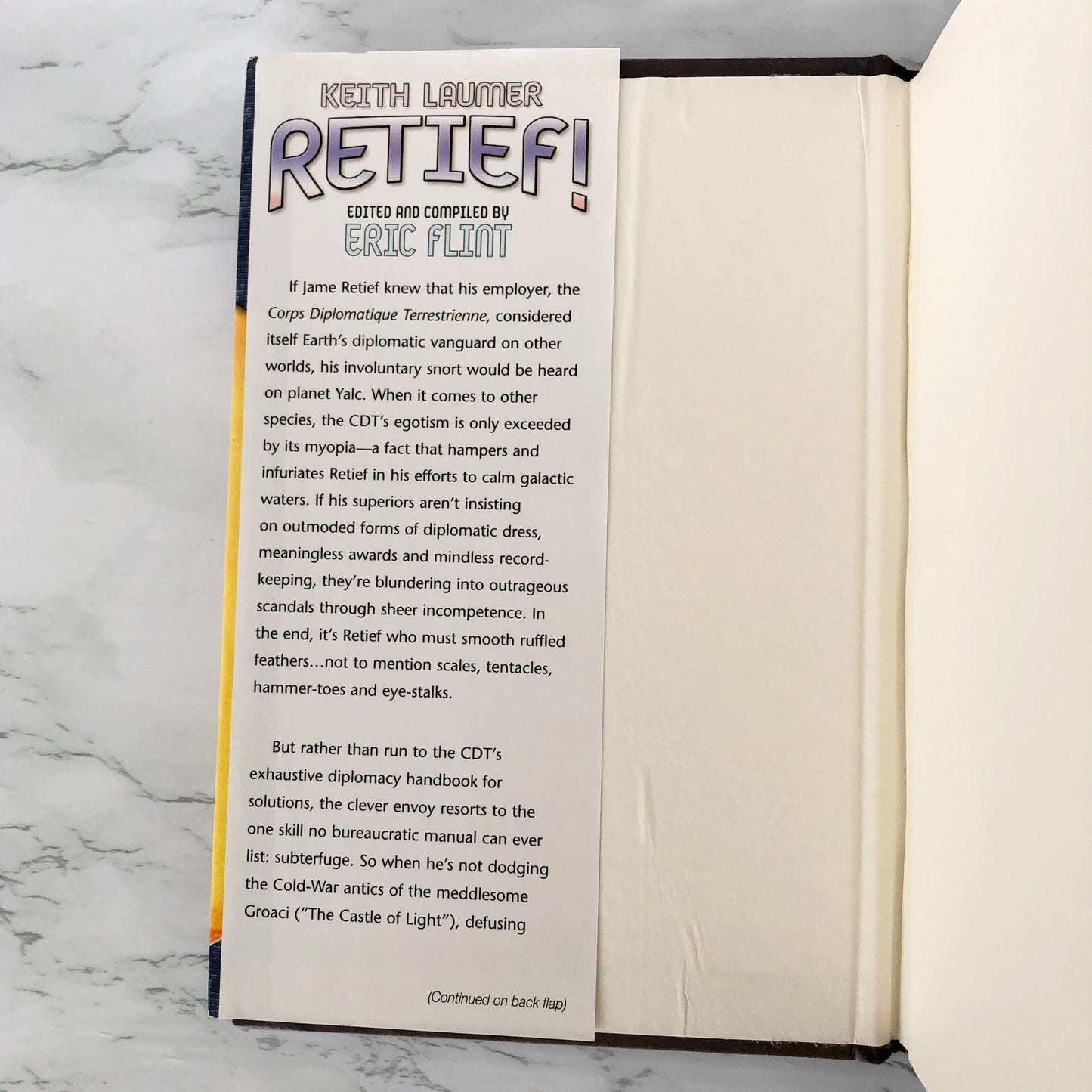 Retief! by Keith Laumer [BAEN HARDCOVER ANTHOLOGY / 2001]