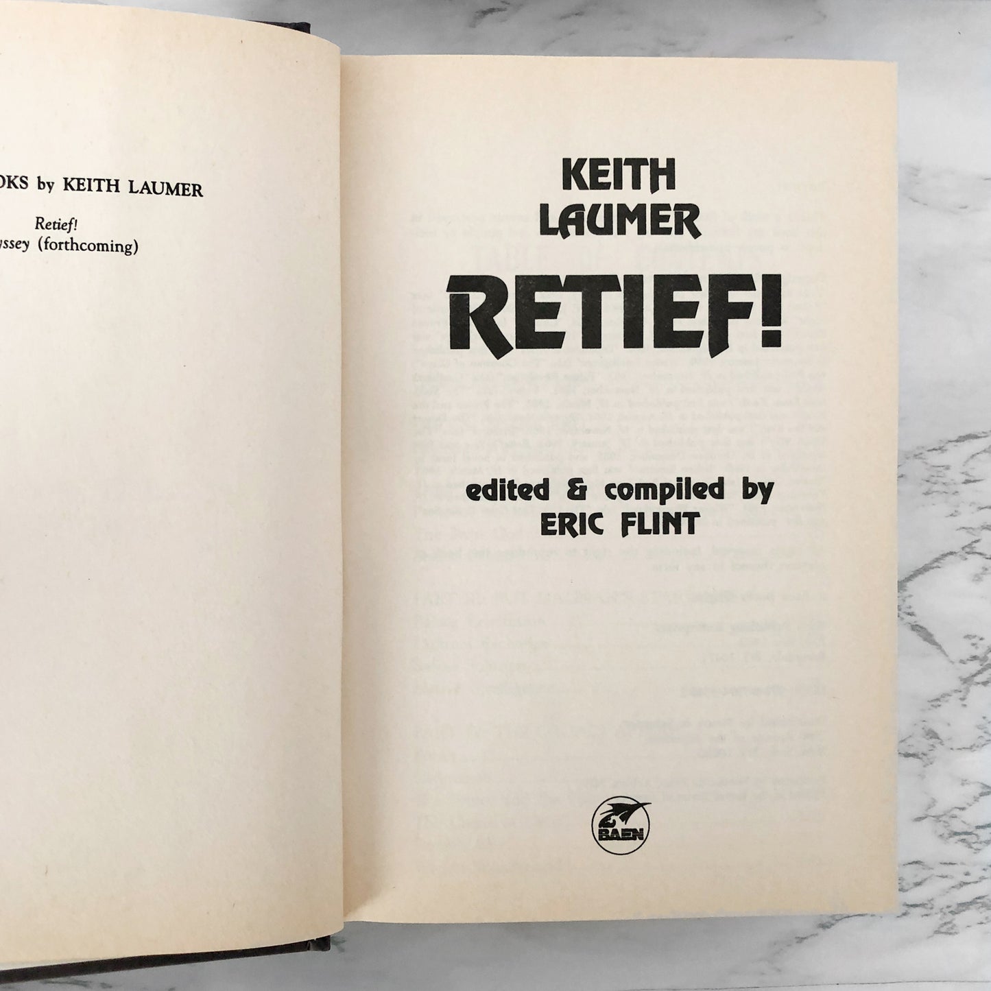 Retief! by Keith Laumer [BAEN HARDCOVER ANTHOLOGY / 2001]