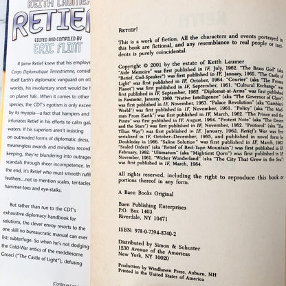 Retief! by Keith Laumer [BAEN HARDCOVER ANTHOLOGY / 2001]