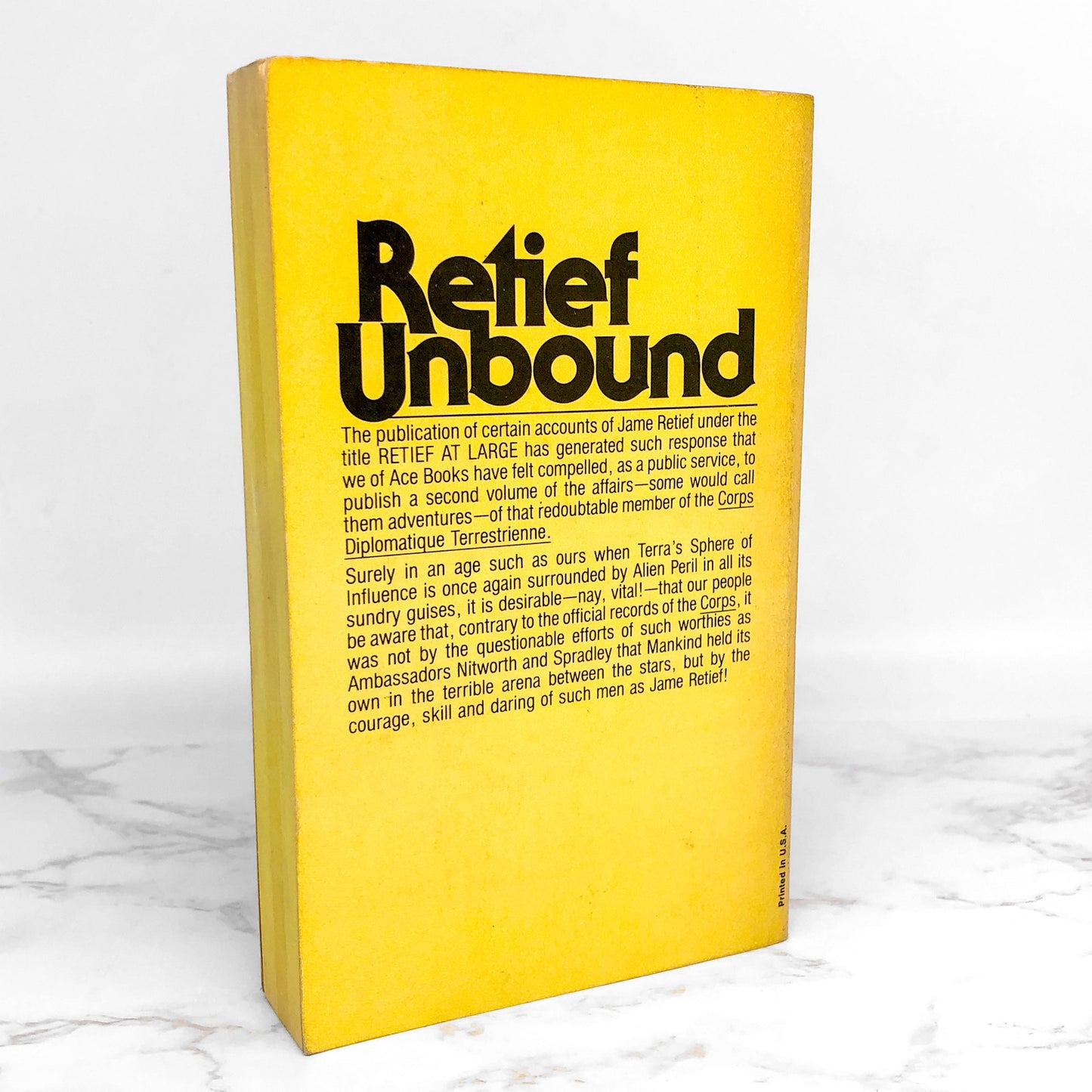 Retief Unbound by Keith Laumer [FIRST EDITION • FIRST PRINTING] 1979 • Ace