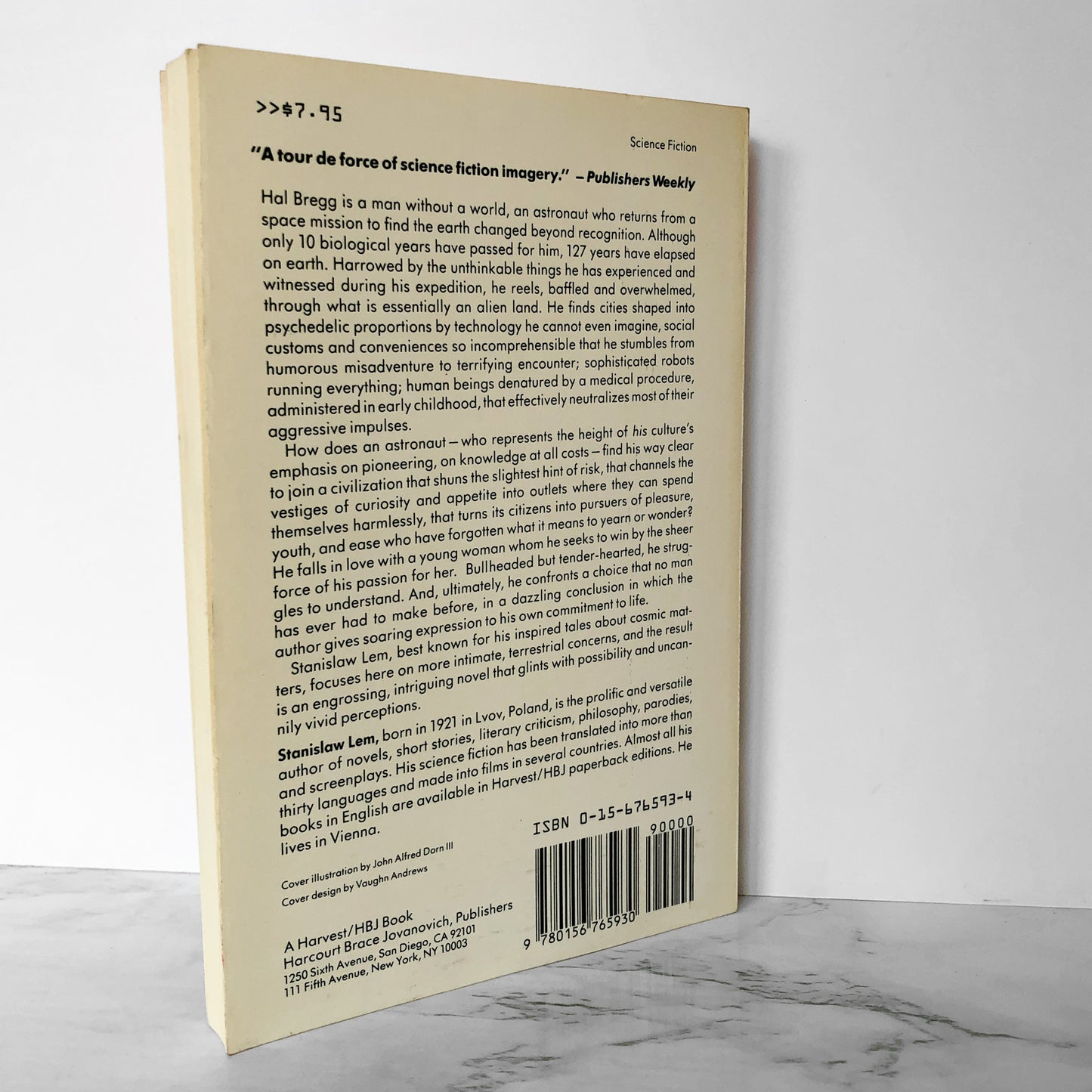 Return From the Stars by Stanisław Lem [TRADE PAPERBACK] 1989