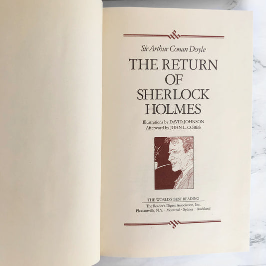 The Return of Sherlock Holmes by Sir Arthur Conan Doyle [ILLUSTRATED DIGEST EDITION / 1991]