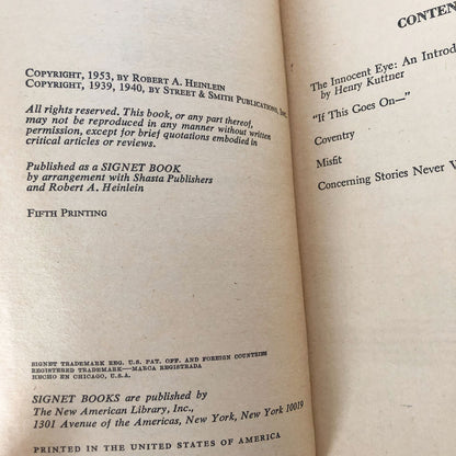 Revolt in 2100 by Robert A. Heinlein [1953 PAPERBACK]