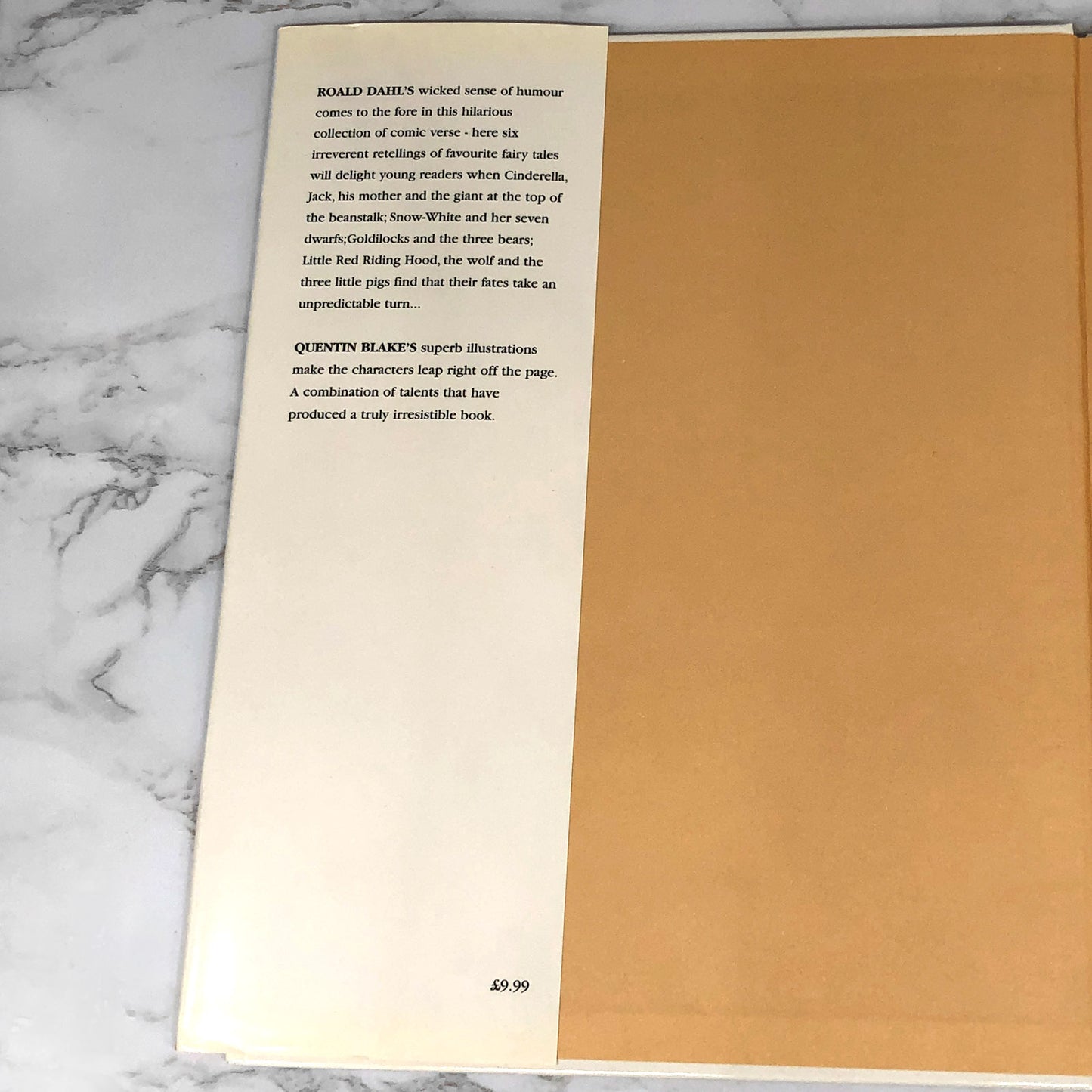 Revolting Rhymes by Roald Dahl [U.K. HARDCOVER] 1998 • Ted Smart