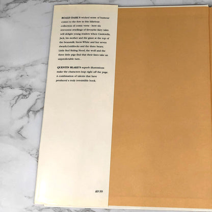 Revolting Rhymes by Roald Dahl [U.K. HARDCOVER] 1998 • Ted Smart