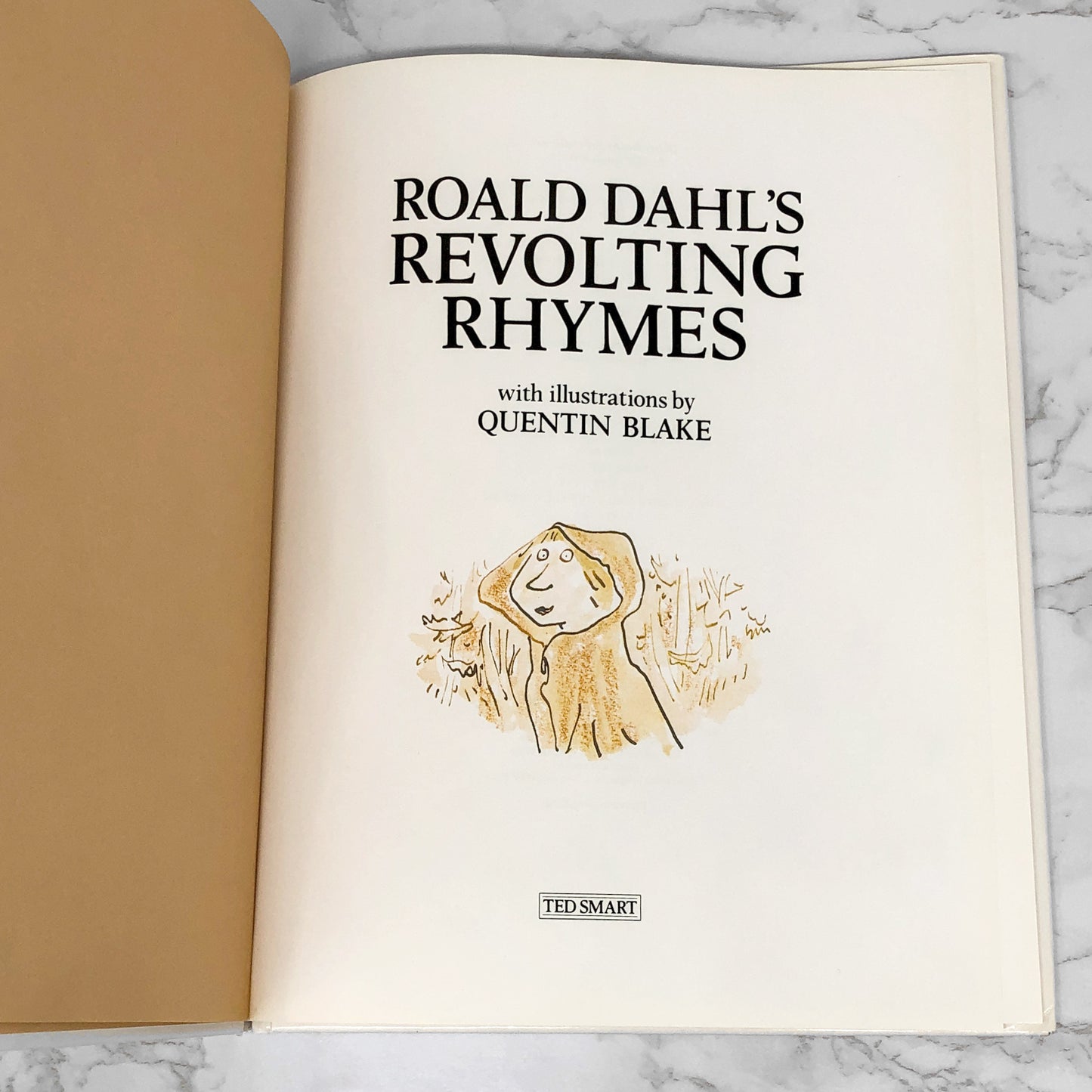 Revolting Rhymes by Roald Dahl [U.K. HARDCOVER] 1998 • Ted Smart