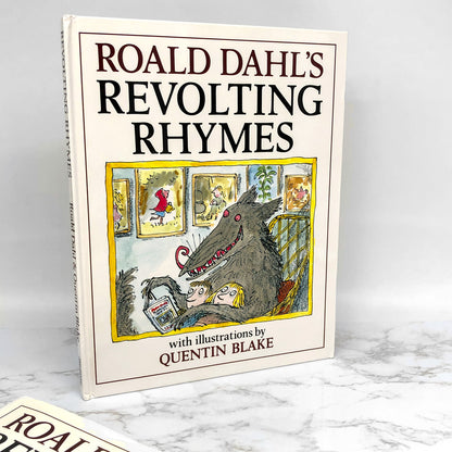 Revolting Rhymes by Roald Dahl [U.K. HARDCOVER] 1998 • Ted Smart