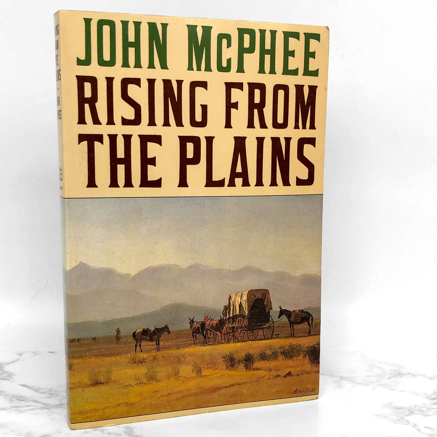 Rising From the Plains by John McPhee [FIRST EDITION PAPERBACK]