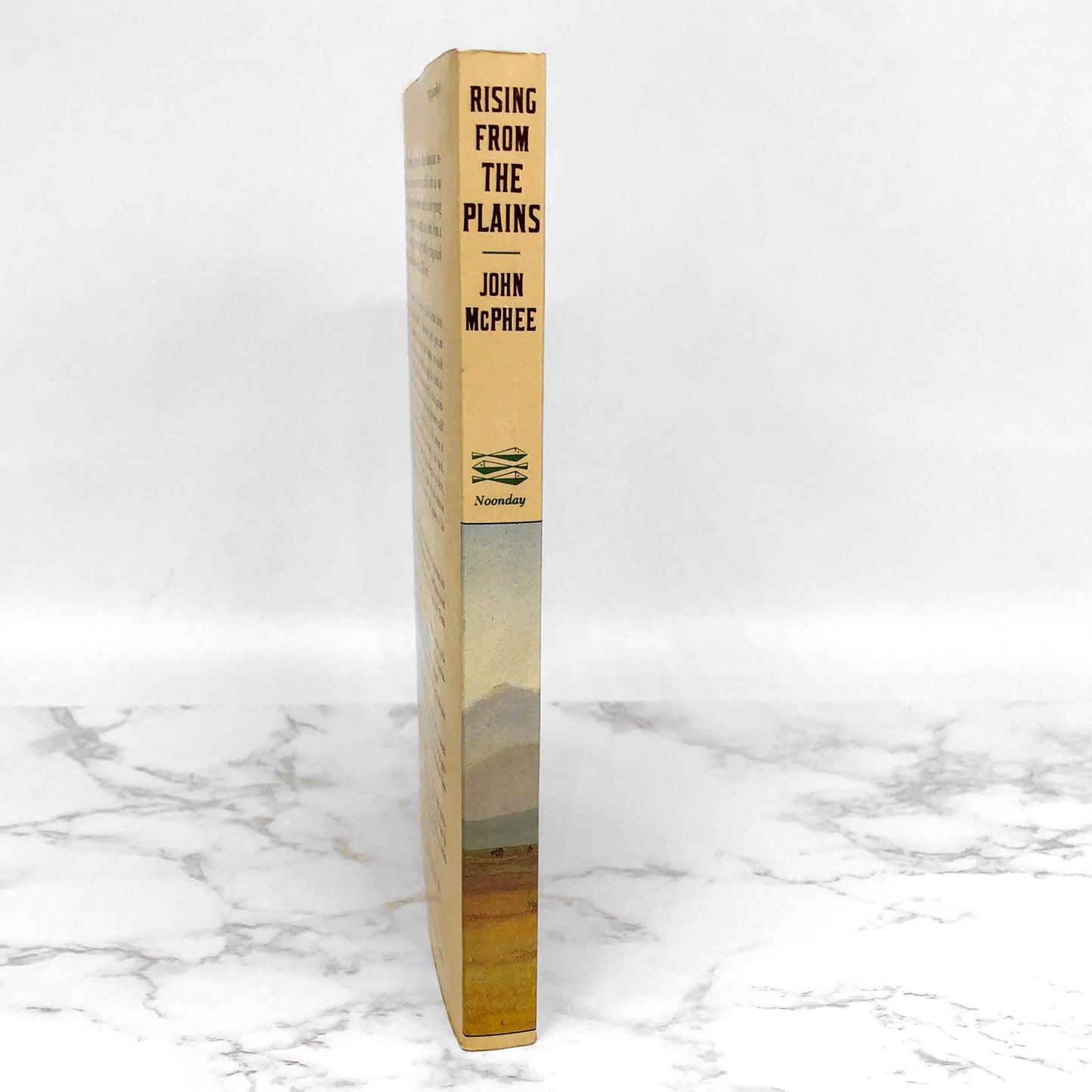 Rising From the Plains by John McPhee [FIRST EDITION PAPERBACK]