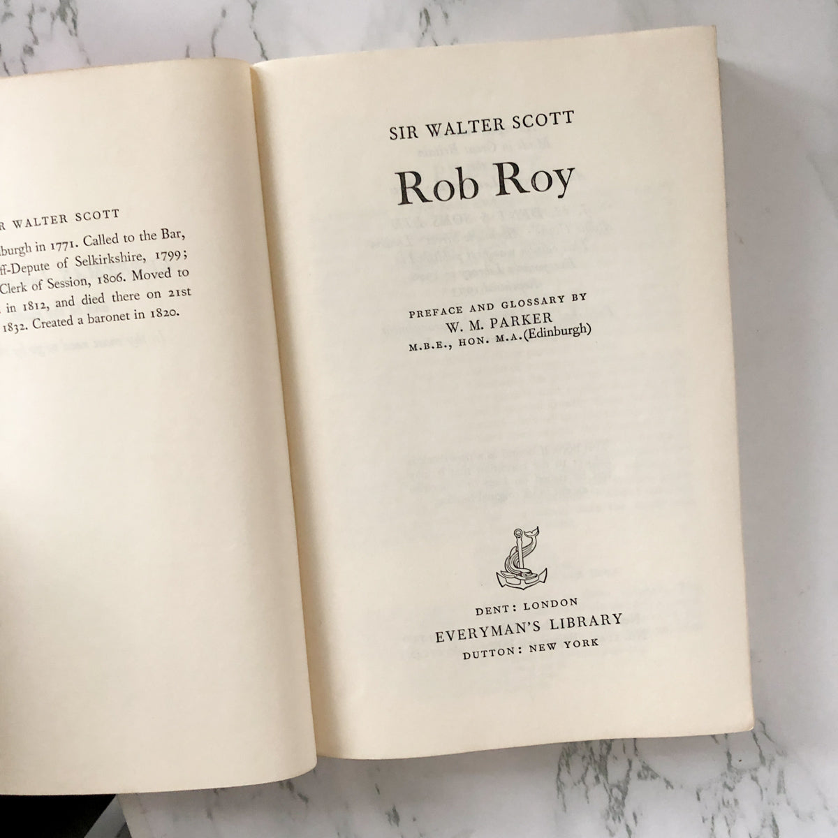 Rob Roy by Sir Walter Scott [EVERYMAN'S LIBRARY PAPERBACK] - Bookshop Apocalypse