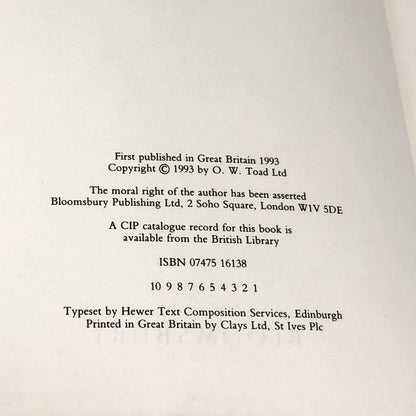 The Robber Bride by Margaret Atwood [U.K. FIRST EDITION / FIRST PRINTING] 1993