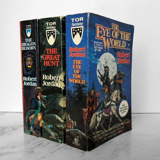 The Wheel of Time [BOOKS I-III] by Robert Jordan - Bookshop Apocalypse