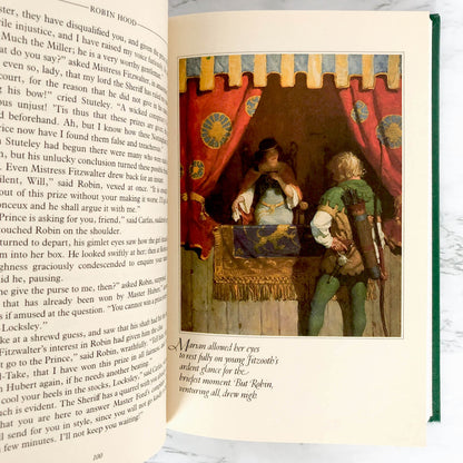 The Adventures of Robin Hood retold by Paul Creswick [ILLUSTRATED HARDCOVER / 1991]