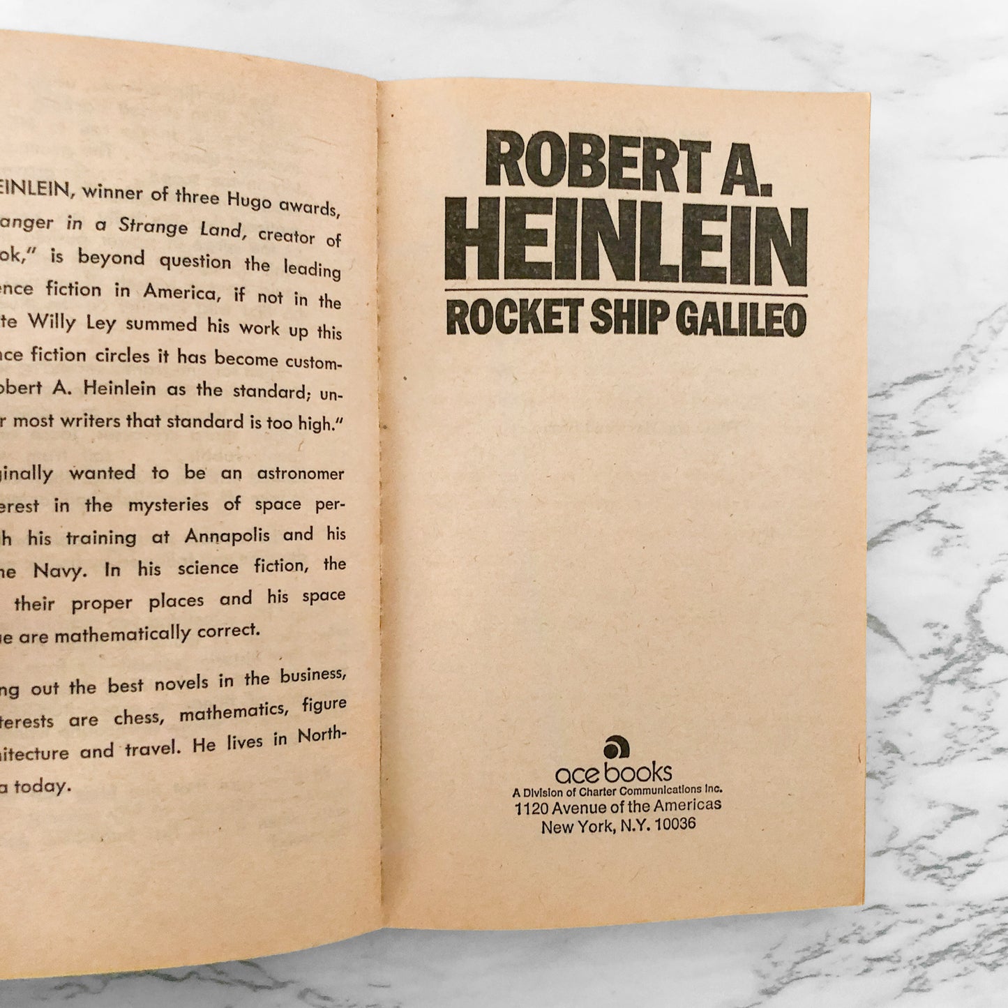 Rocket Ship Galileo by Robert A. Heinlein [1947 PAPERBACK]