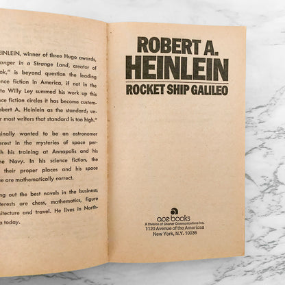 Rocket Ship Galileo by Robert A. Heinlein [1947 PAPERBACK]