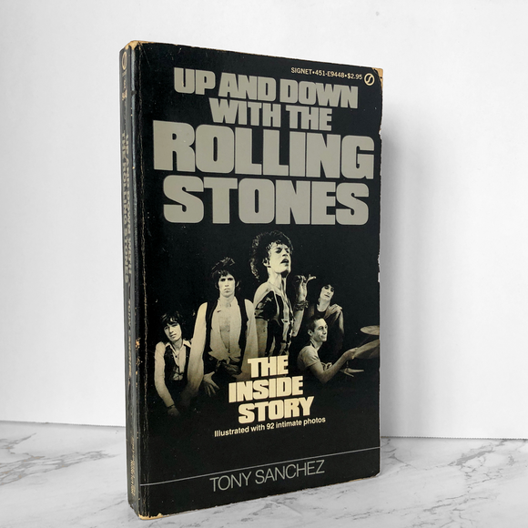 Up and Down With The Rolling Stones by Tony Sanchez [1980 PAPERBACK] - Bookshop Apocalypse