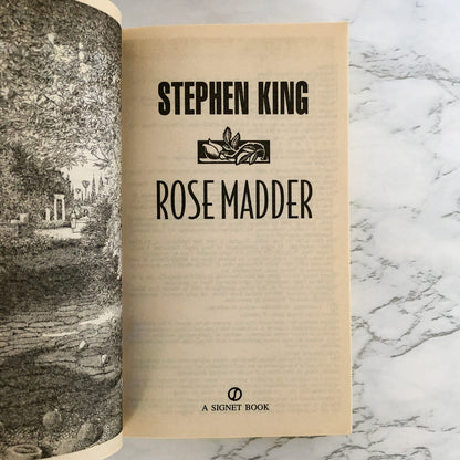 Rose Madder by Stephen King [FIRST PAPERBACK PRINTING / 1996]