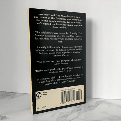 Rosemary's Baby by Ira Levin [1992 UK PAPERBACK] - Bookshop Apocalypse