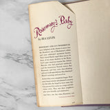 Rosemary's Baby by Ira Levin [FIRST EDITION] - Bookshop Apocalypse