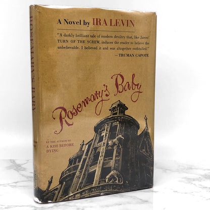 Rosemary's Baby by Ira Levin [FIRST BOOK CLUB PRINTING] 1967