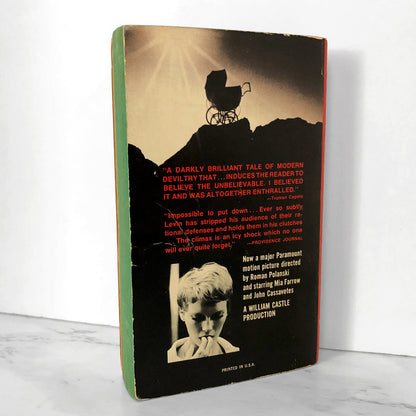 Rosemary's Baby by Ira Levin [FIRST PAPERBACK PRINTING / 1968]