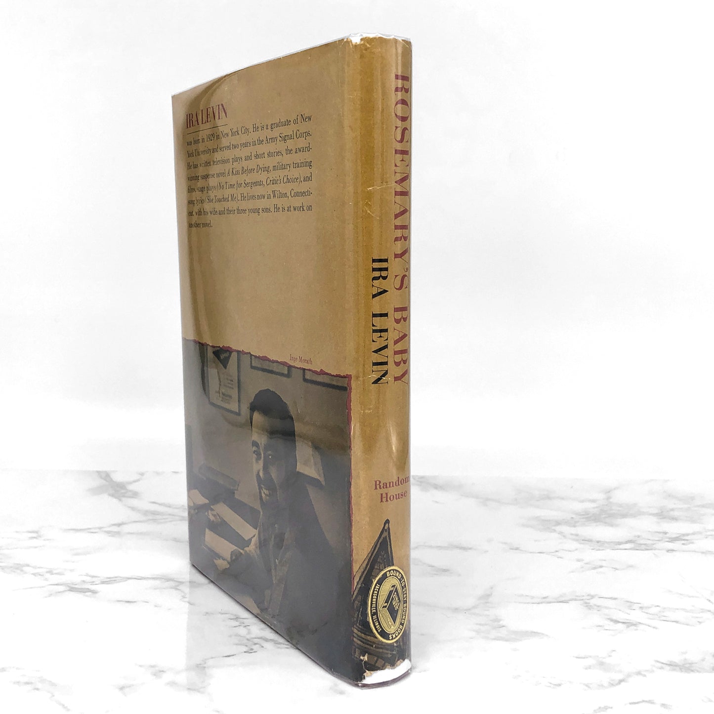 Rosemary's Baby by Ira Levin [FIRST BOOK CLUB PRINTING] 1967